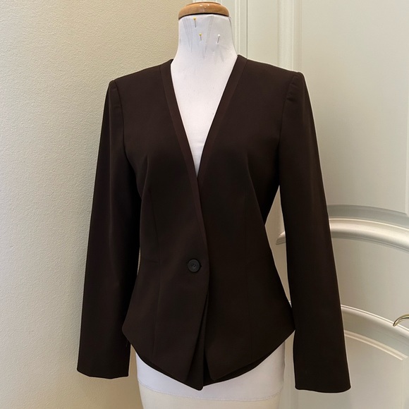 ANTONIO MELANI Jackets & Blazers - Antonio Melani brown career jacket